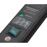 Brennenstuhl Premium-Line Steckdosenleiste 6-fach schwarz, 5 Meter, 60.000A Überspannungsschutz