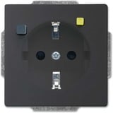 Busch-Jaeger Fehlerstromschutzschalter Einsatz, Steckdose anthrazit, Retail