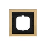 Busch-Jaeger Rahmen eins fach gold, Retail