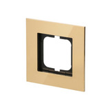 Busch-Jaeger Rahmen eins fach gold, Retail