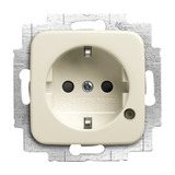 Busch-Jaeger Schutzkontaktsteckdose mit LED Kontrolllicht Typ F, 1-fach Retail