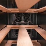 Cecotec Bolero GrandSommelier 830 CoolWood, Weinkühler edelstahl