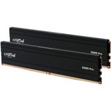 Crucial DIMM 128 GB DDR5-5600 (2x 64 GB) Dual-Kit, Arbeitsspeicher schwarz, CP2K64G56C46U5, PRO, INTEL XMP, AMD EXPO