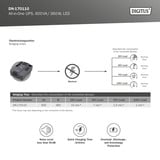 Digitus All-in-One USV, 600VA/360Watt schwarz