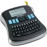 Dymo LabelManager 210D+, Beschriftungsgerät schwarz/silber, mit QWERTZ-Tastatur, S0784470
