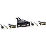 Inter-Tech KVM-Switch LS-21DA DVI schwarz