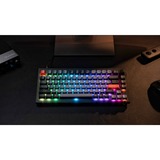 Keychron V1 Knob, Gaming-Tastatur schwarz/blaugrau, DE-Layout, Keychron K Pro Brown, Hot-Swap, RGB