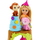 Mattel Barbie und Chelsea "Dschungelabenteuer" Pinataspaß-Spielset, Puppe 