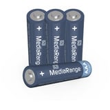 MediaRange Premium Alkaline Batterien, Micro AAA|LR03|1.5V, 4er 4 Stück, AAA
