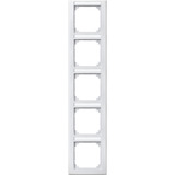 Merten Rahmen 5-fach mit Beschriftungsträger Retail