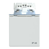 Merten Schutzkontakt-Steckdose mit Klappdeckel weiß, Retail