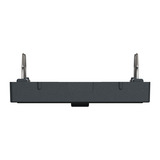 Merten Zentralplatte einfach mit Schriftfeld und Verschlussschieber anthrazit, Retail