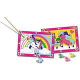 Ravensburger CreArt Junior - Zauberponys mit Regenbogen, Malen 