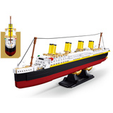 Sluban ModelBricks Titanic, Konstruktionsspielzeug Maßstab 1:700
