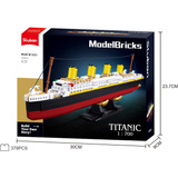 Sluban ModelBricks Titanic, Konstruktionsspielzeug Maßstab 1:700
