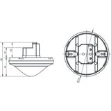 Theben theRonda P360-330 DALI UP WH, Bewegungsmelder weiß