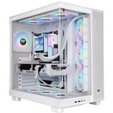 Thermaltake View 380 XL TG ARGB Snow White, Tower-Gehäuse weiß, Tempered Glass x 2