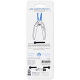 iFixit Mandible Abisolier-Zange schwarz/blau, mit Öffnungsfeder