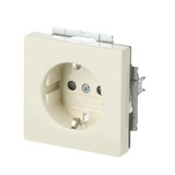 0 Schutzkontakt Steckdosen-Einsatz mit erhöhtem Berührungsschutz weiß, Retail