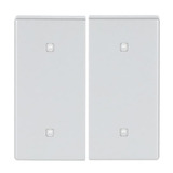 Busch-Jaeger Wippe zwei fach Elektroniktaster aluminium, Retail