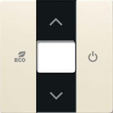 Busch-Jaeger Zentralscheibe RTR, Rahmen weiß, Retail