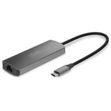 Digitus 4K Video Extender USB-C > HDMI, 30 Meter, HDMI Verlängerung schwarz, Sendeeinheit + Empfängereinheit
