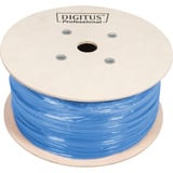 Digitus Professional Cat.6a U/UTP Verlegekabel simplex, Eca blau, 305 Meter Trommel