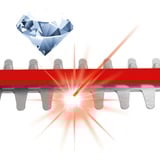 EINHELL Heckenschere GE-EH 6560 rot/schwarz, 650 Watt