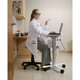 Ergotron StyleView SV10 Laptop Wagen, Trolley weiß