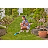 GARDENA Akku-Grasschere ClassicCut Li Set, 3,6Volt türkis/schwarz, Li-Ionen-Akku 2,5Ah, mit Teleskopstiel und Laufrädern