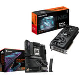 AMD Upgrade Radeon RX 9070 XT Gaming OC + X870E AORUS ELITE WIFI7, PC-Aufrüstkit