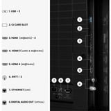 Hisense 50E7S PRO Hi-QLED-Fernseher 126 cm (50 Zoll), schwarz/dunkelgrau, UltraHD/4K, Free-Sync-Premium, 144Hz Panel