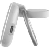 Hyper HyperJuice Qi2 2-in-1 Magnetischer Ladeständer, Ladestation weiß/silber
