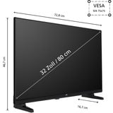 JVC LT-32VAF3355, LED-Fernseher 80 cm (32 Zoll), schwarz, FullHD, Tripple Tuner, Smart TV, Android Betriebssystem