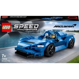 LEGO 76902 Speed Champions McLaren Elva, Konstruktionsspielzeug blau/schwarz