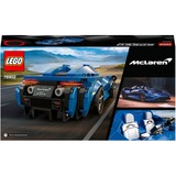 LEGO 76902 Speed Champions McLaren Elva, Konstruktionsspielzeug blau/schwarz