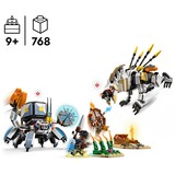 LEGO 77037 Horizon Adventures Aloy und Varl vs. Panzerwanderer und Sägezahn, Konstruktionsspielzeug 
