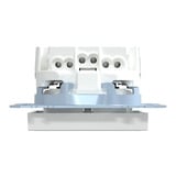 Merten Schutzkontaktsteckdose mit erhöhtem Berührungsschutz weiß (glänzend), Retail