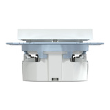 Merten Schutzkontaktsteckdose mit erhöhtem Berührungsschutz weiß (glänzend), Retail