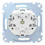 Merten Schutzkontaktsteckdose mit erhöhtem Berührungsschutz weiß (glänzend), Retail