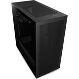 NZXT H7 Flow Black, Tower-Gehäuse schwarz (matt), Tempered Glass