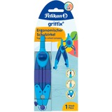 Pelikan Schulzirkel griffix GZ/1/B blau, mit Spitzenschutz