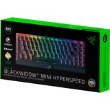 Razer BlackWidow V3 Mini HyperSpeed, Gaming-Tastatur schwarz, DE-Layout, Razer Yellow