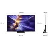 SAMSUNG 77" OLED S92F (GQ77S92FAEXZG), OLED-Fernseher 195 cm (77 Zoll), schwarz/titan, UltraHD/4K, Vision AI, PVR, Twin-Tuner, 100Hz Panel