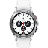 SAMSUNG Galaxy Watch4 Classic, Smartwatch silber, 42 mm, LTE
