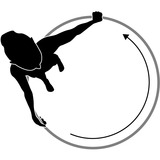 Schildkröt Fitness-Hoop 100 cm, Fitnessgerät grau/hellblau