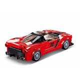 Sluban ModelBricks Roter italienischer Sportwagen, Konstruktionsspielzeug 