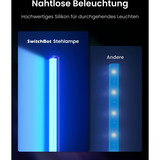 SwitchBot Floor Lamp smarte Stehlampe, LED-Lampe schwarz