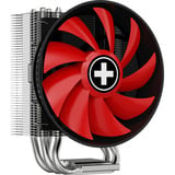 Xilence M404PRO, CPU-Kühler schwarz/rot, 120 mm