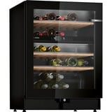 Bosch KWK16ABGB Serie 6, Weinkühlschrank schwarz, 2 Temperaturzonen